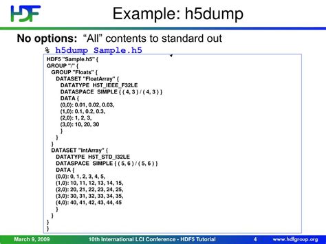 HDF5 Command Line Setup 的图像结果
