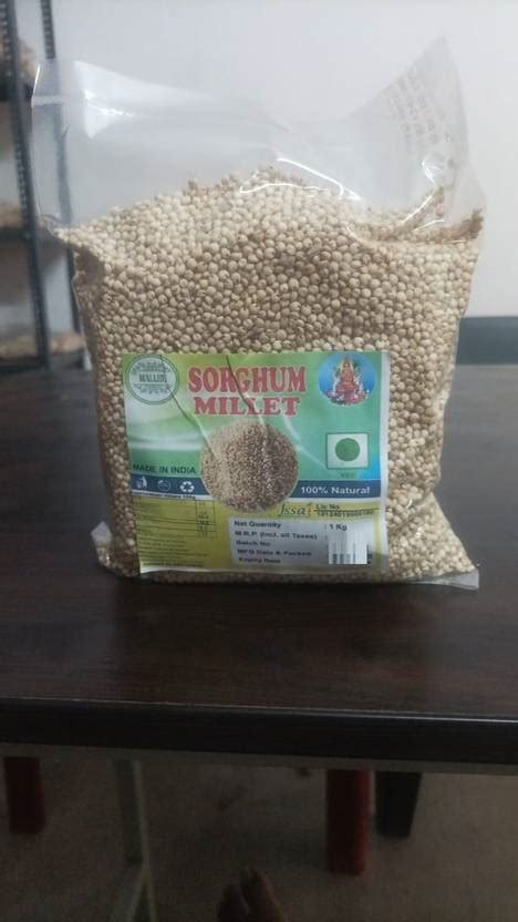 MALLIDI Whole Grain Jowar Sorghum Millet/Great Millet/Bili/Jola/Jonnalu ...
