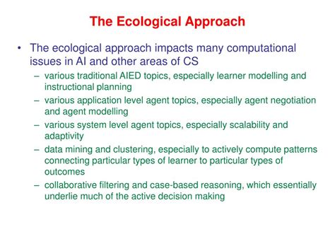 Image result for Ecological Approach Interventions