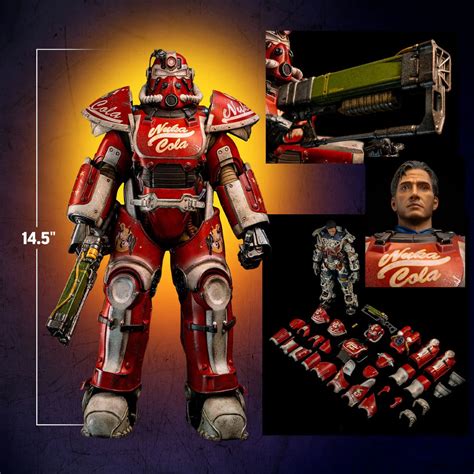 T-51 Nuka Cola Power Armor Sixth Scale Figure