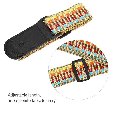 4 String Hawaii Guitar Strap, Portable Comfortable Stable Pretty ...