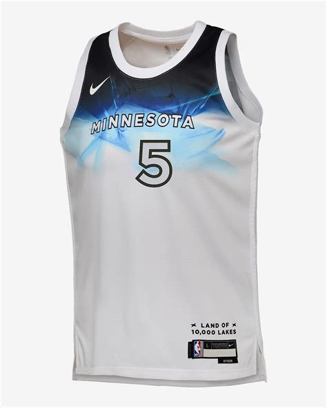 Anthony Edwards Minnesota Timberwolves 2024/25 City Edition Big Kids ...