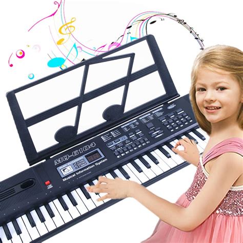 Semart piano keyboard for kids 61 key electric digital music keyboard ...