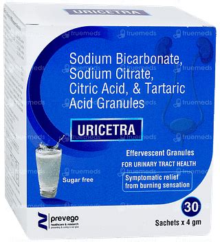 Uricetra Granules 4 Gm - Uses, Side Effects, Dosage, Price | Truemeds