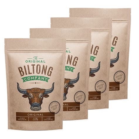 Buy THE ORIGINAL BILTONG COMPANY - Original Biltong - High Protein y ...