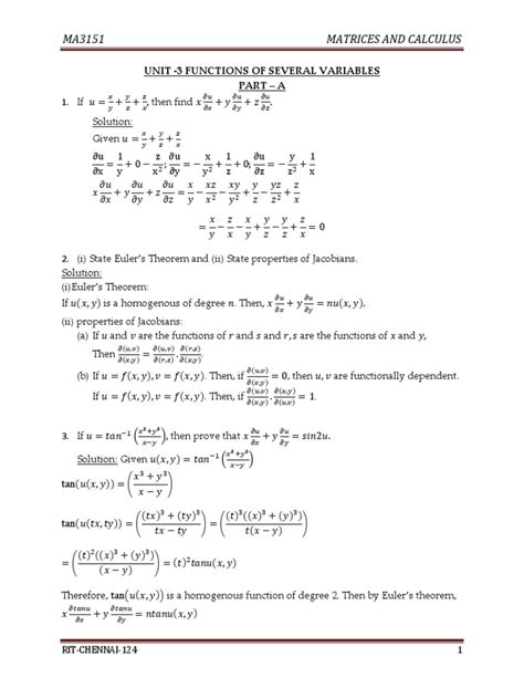 Image result for Functions of Three Variables