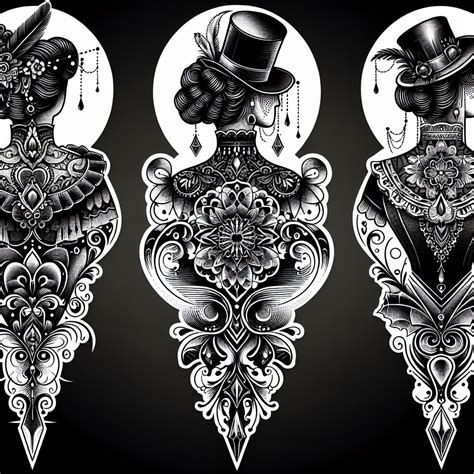 Victorian Tattoo Designs 30 Best Victorian Tattoo Ideas You Should