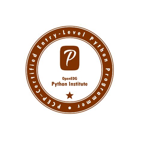 Image result for Python Institute Entry Level Certificate