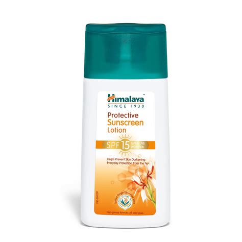 Himalaya Protective Sunscreen Lotion - With SPF 15 – Himalaya Wellness ...