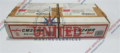 AMSECO CM24WR HORN STROBE CM24W SELECT A CHIME HORN BELL FIRE ALARM ...