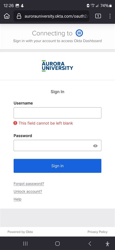 Accessing Brightspace – Aurora University