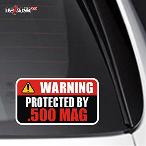 Buy stickers bumper 2x magazine .500 forester firearms pistol hand ...