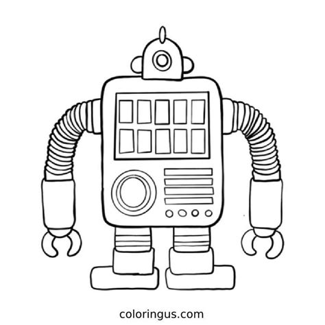 Image result for Robot Coloring Pages Realistic