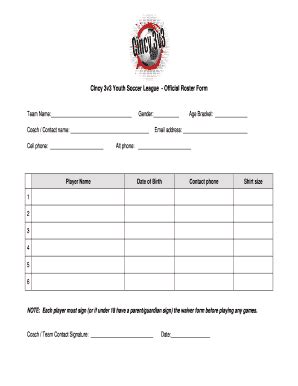 3v3 Soccer Tournaments Illinois - Fill Online, Printable, Fillable ...