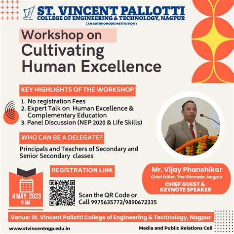 One Day Workshop on “Cultivating Human Excellence“