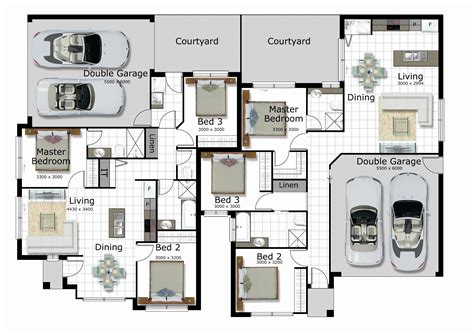 Top Corner Lot House Floor Plans For Home Style