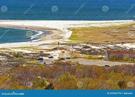 Castle Beach, Ipswich, Massachusetts Stock Photo - Image of crane ...