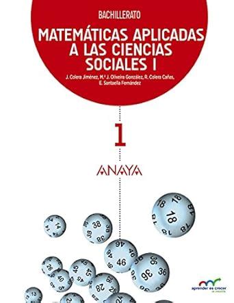 Buy Matemáticas aplicadas a las Ciencias Sociales I. Book Online at Low ...