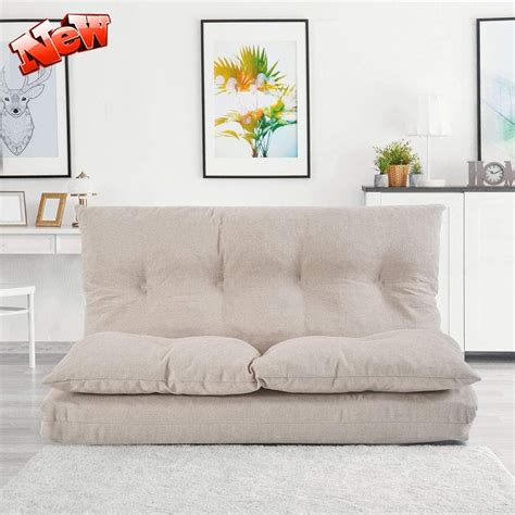 SIMPLEZC Thick Floor Sofa Adjustable Floor Couch Bed, India | Ubuy