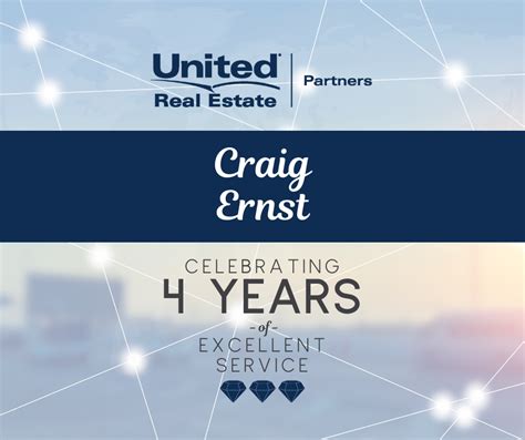 Congrats on 4 Years with URE - Craig Ernst