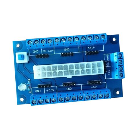⚡️Buy Max 24 Pins ATX Benchtop PC Power Board Computer Supply Breakout ...