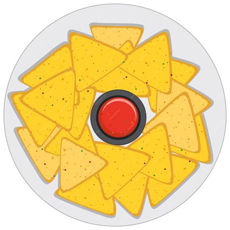 Nacho Chips Clip Art