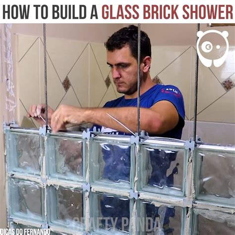 Glass Brick Shower Wall
