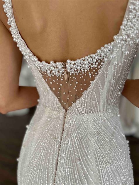 Wedding Dresses With Pearls