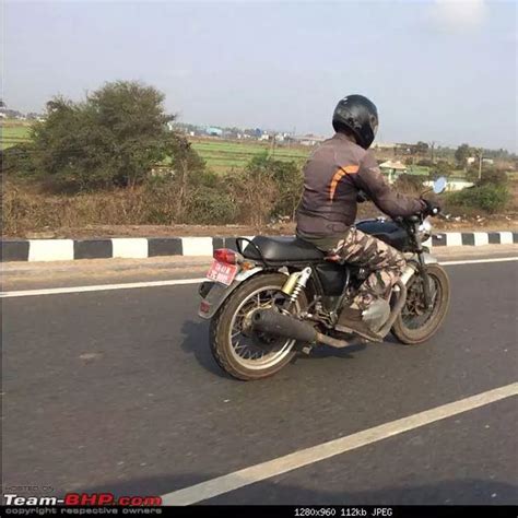 Royal Enfield Interceptor INT 650 cc motorcycle again spied testing in ...