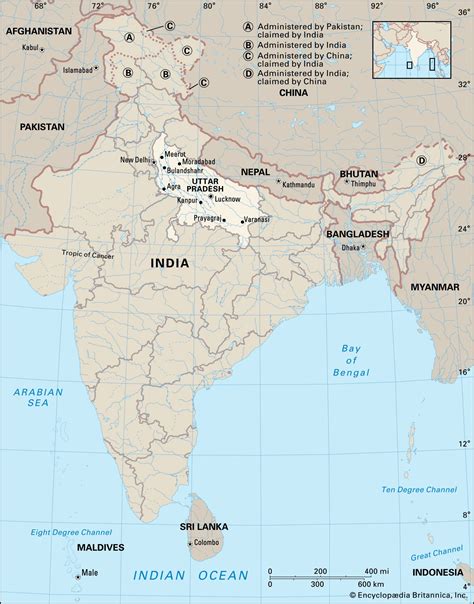 Uttar Pradesh | History, Government, Map, & Population | Britannica