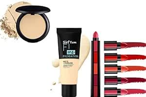 Buy SIRF TUM 7 Beauty Fii Me Matte+Poreless Liquid Tube Foundation ...