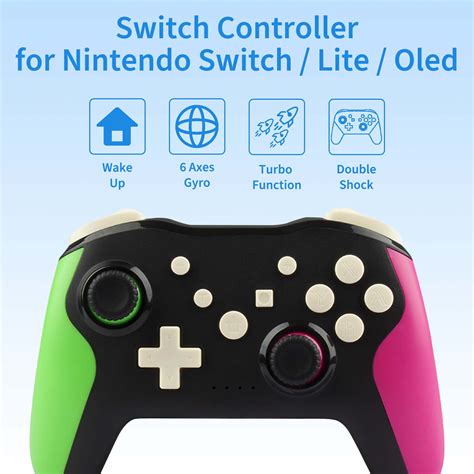 Buy YUOY Wireless Switch Pro Controller for Nintendo Switch/Lite/OLED ...