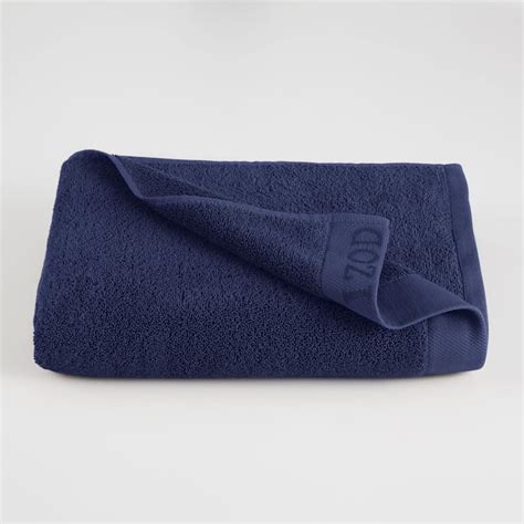 WestPoint Home Dress Blue Cotton Bath Towel (IZOD Classic) at Lowes.com