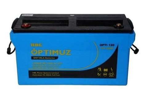 HBL OPTIMUZ 120AH 12V SMF VRLA BATTERY-OPTI 120 – JAI SHIV TRADERS