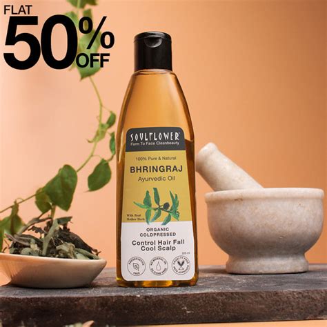 Grow Hair Naturally with Organic certified Oil – Soulflower.in