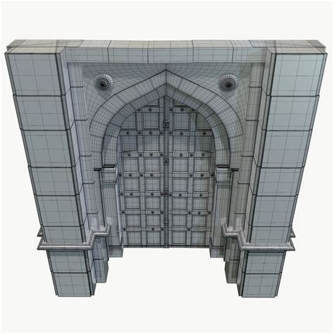 Image result for Castles Gates 3DS Max Tutorials