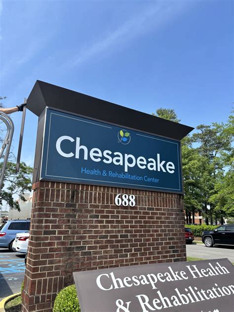 Our new sign at Chesapeake health and rehab! We love it! | Javanti ...