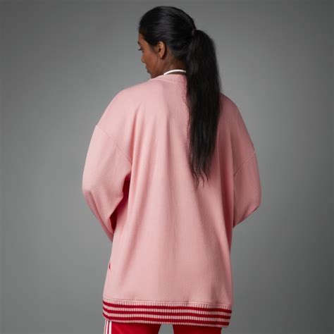 adidas Women's Lifestyle Adicolor Heritage Now Cardigan - Pink adidas US
