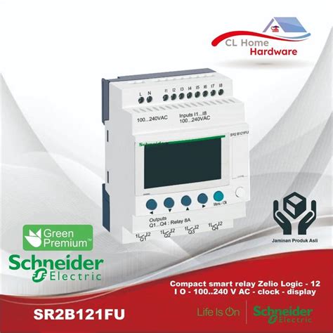 Zelio Sr2b121fu Manual Zelio II SR2B121FU - Automate Programmable ...