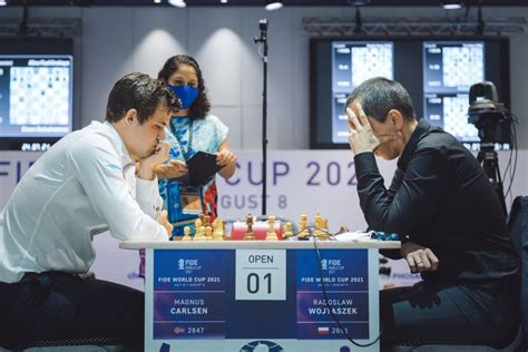 FIDE World Cup 2021 R4 TB: Carlsen makes his way to the Round of 16 ...