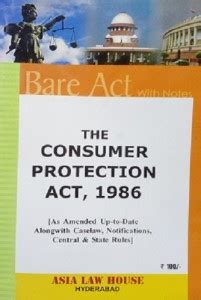 Consumer Protection Act, 1986: Buy Consumer Protection Act, 1986 by ...