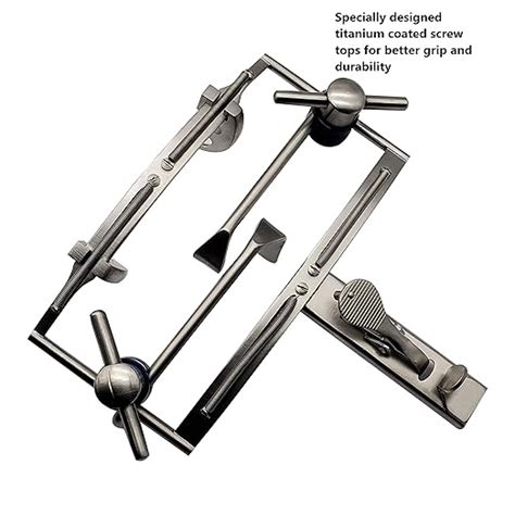 Dingman Mouth Gag with 3 Tongue Blades Cheek Retractor Mouth Opener ...