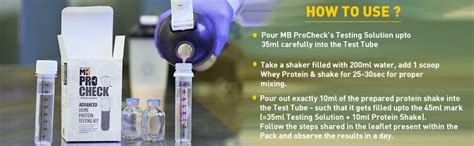 MuscleBlaze ProCheck, Advanced Home Protein Testing Kit, 2 Piece(s ...