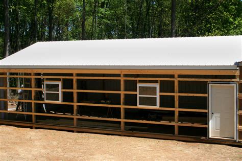 24' x 40' x 10' Pole Building Project by APM Buildings