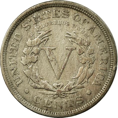 Five Cents 1907 Liberty Head Nickel, Coin from United States - Online ...
