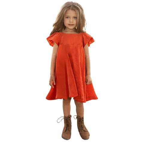 Fsqjgq Baby Girl Clothes Cute Easter Dresses for Girls Boho 24T Dresses ...