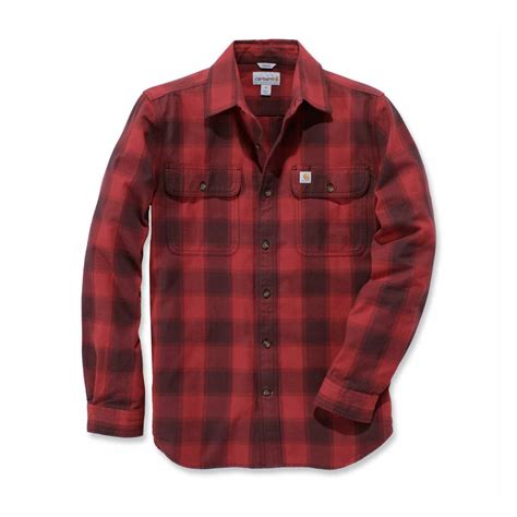 Carhartt Hubbard Slim-Fit Flannel Shirt - Roadieworks.com - Online Sh ...
