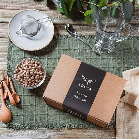 Buy Locca Hibiscus Bubble Tea Kit | 24+ Boba Drinks Premium Hibiscus ...