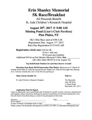 Fillable Online Erin Shanley Memorial Fax Email Print - pdfFiller