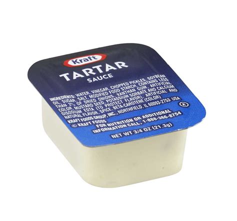 Kraft Tartar Sauce Cups .75oz (200 ct) – SauceAndToss